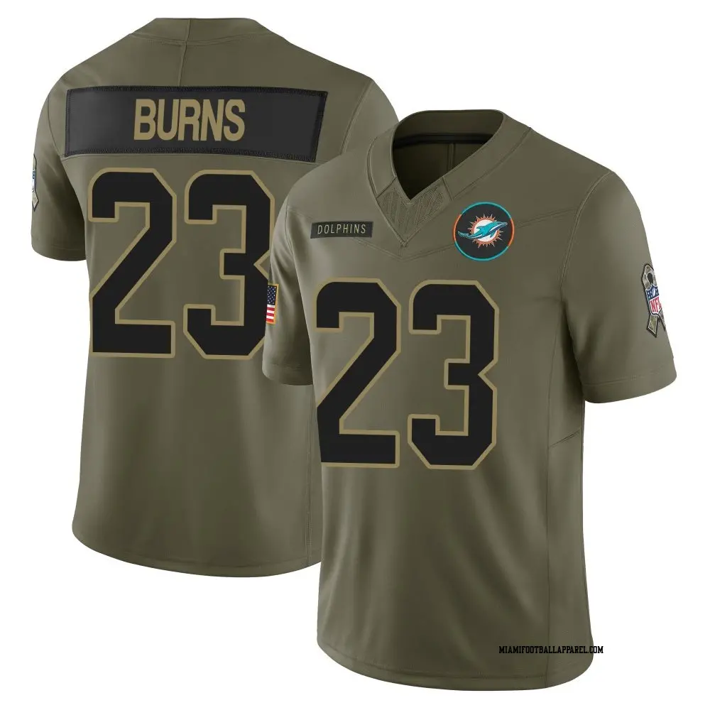 Artie Burns Jersey for Men, Women and Kids - Dolphins Store